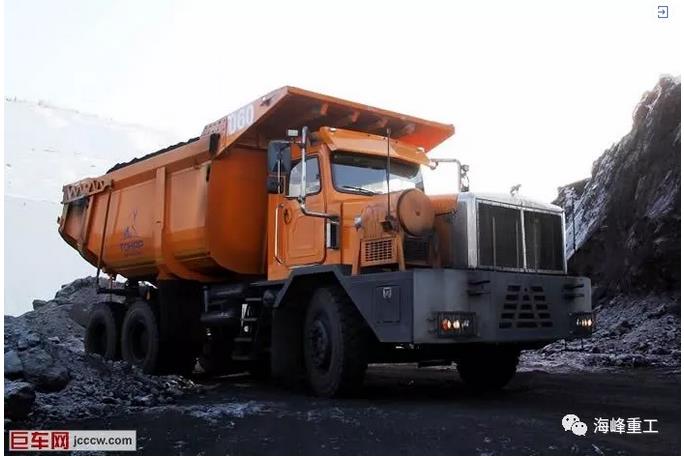 60 tons TONAR-7501: Russia's largest off-road truck