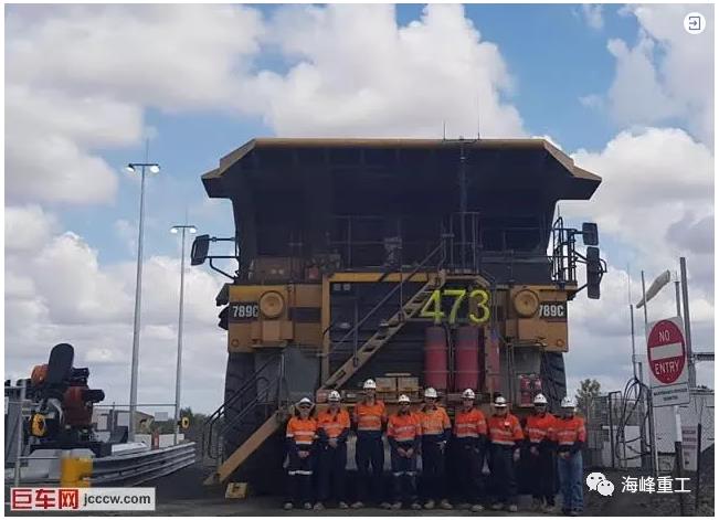 Australia New Acland Coal Mine Test Dual Fuel Truck